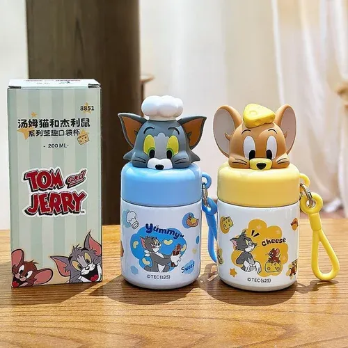 Mini Stainless Steel Water Bottle for Kids with Strap